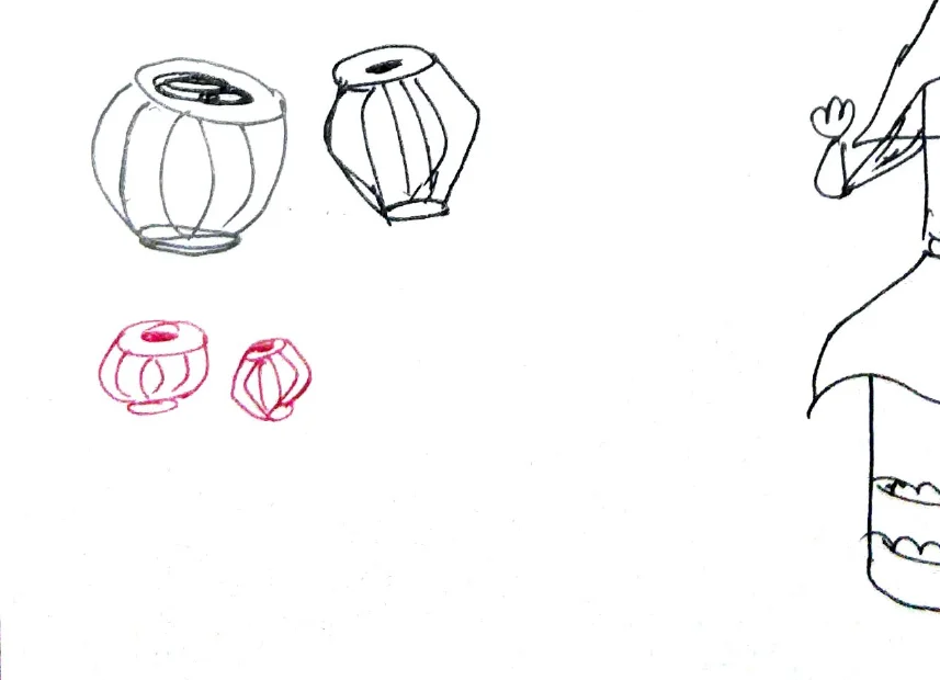Tabla — two drums sketch