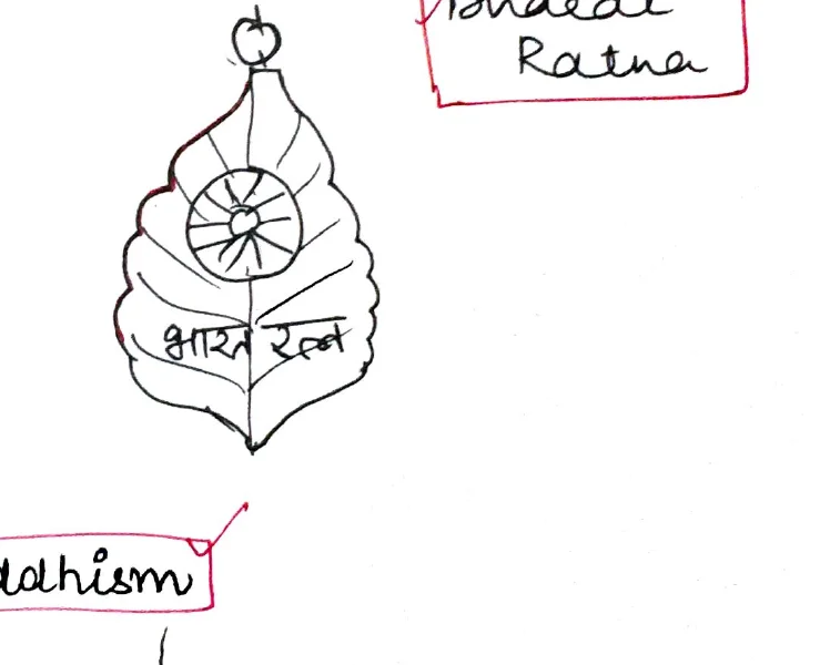 Bharat Ratna award sketch